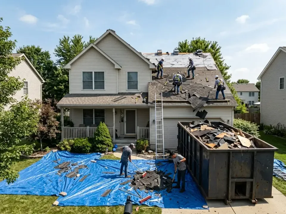 roof-replacement-debris-remova-004 — frequently asked questions, Cheapest Dumpster Rentals in Olmsted Falls, OH